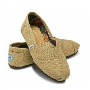 Classic toms in Burlap